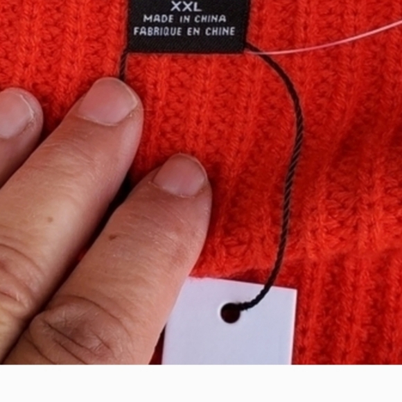 Sanctuary Shaker Knit Tomato Cardigan XXL - Picture 6 of 6